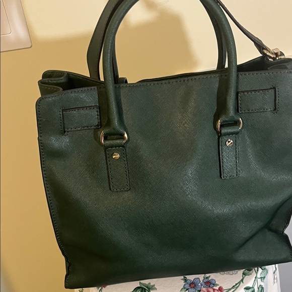 MICHAEL Michael Kors Green Satchel - Picture 3 of 4